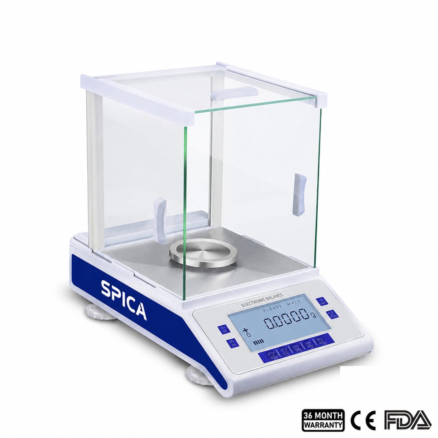 0.0001g Electronic Analytical Balance (External Calibration) - SKU sp-BA-E1004 - SPICA
