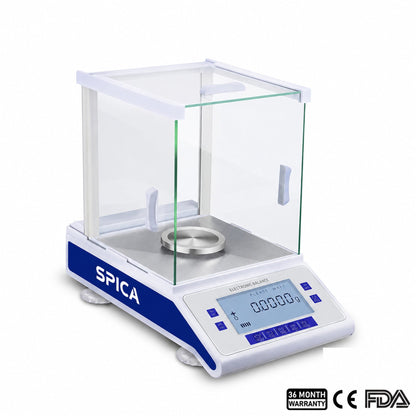 0.0001g Electronic Analytical Balance (External Calibration) - SKU sp-BA-E1004 - SPICA