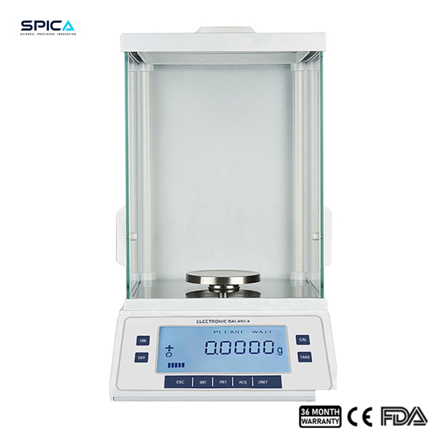 0.0001g Electronic Analytical Balance (External Calibration) | SPICA
