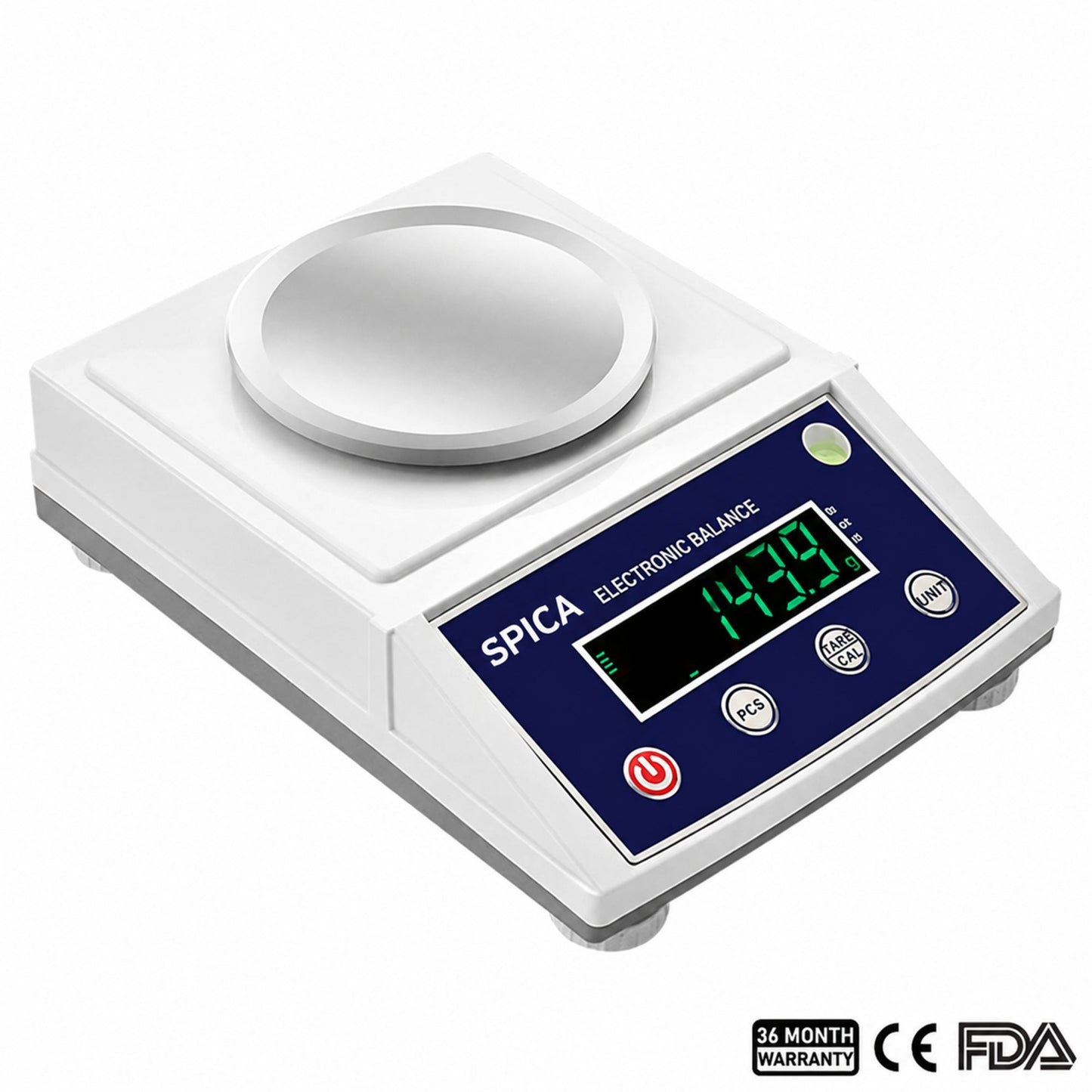 0.001g Electronic Analytical Balance (External Calibration) | SPICA