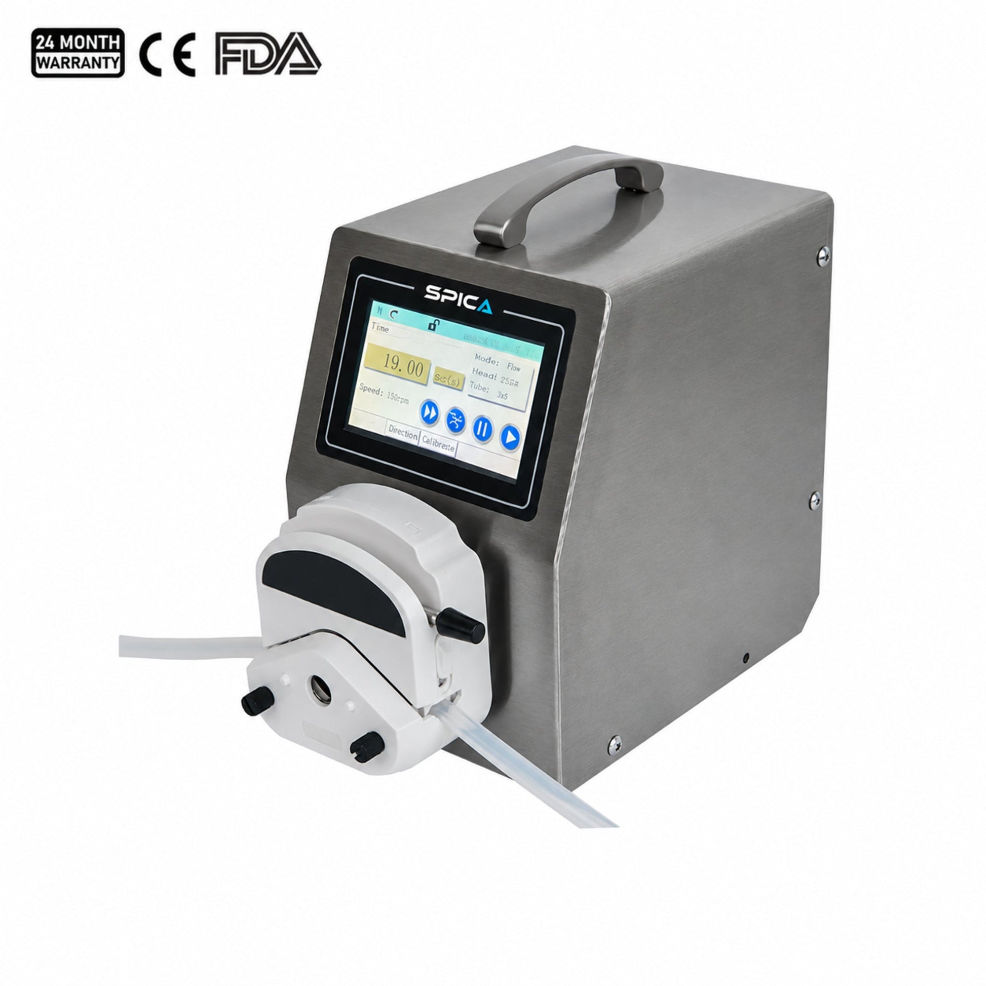 Dispensing Peristaltic Pump - SKU sp-DPP-100FC - SPICA