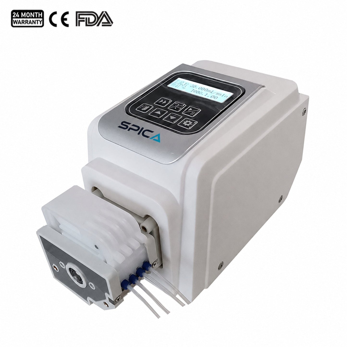 Flow Rate Peristaltic Pump - SKU sp-FPP-101LY - SPICA
