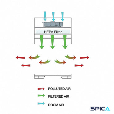 (Double Sides) Vertical Laminar Flow Cabinet | SPICA
