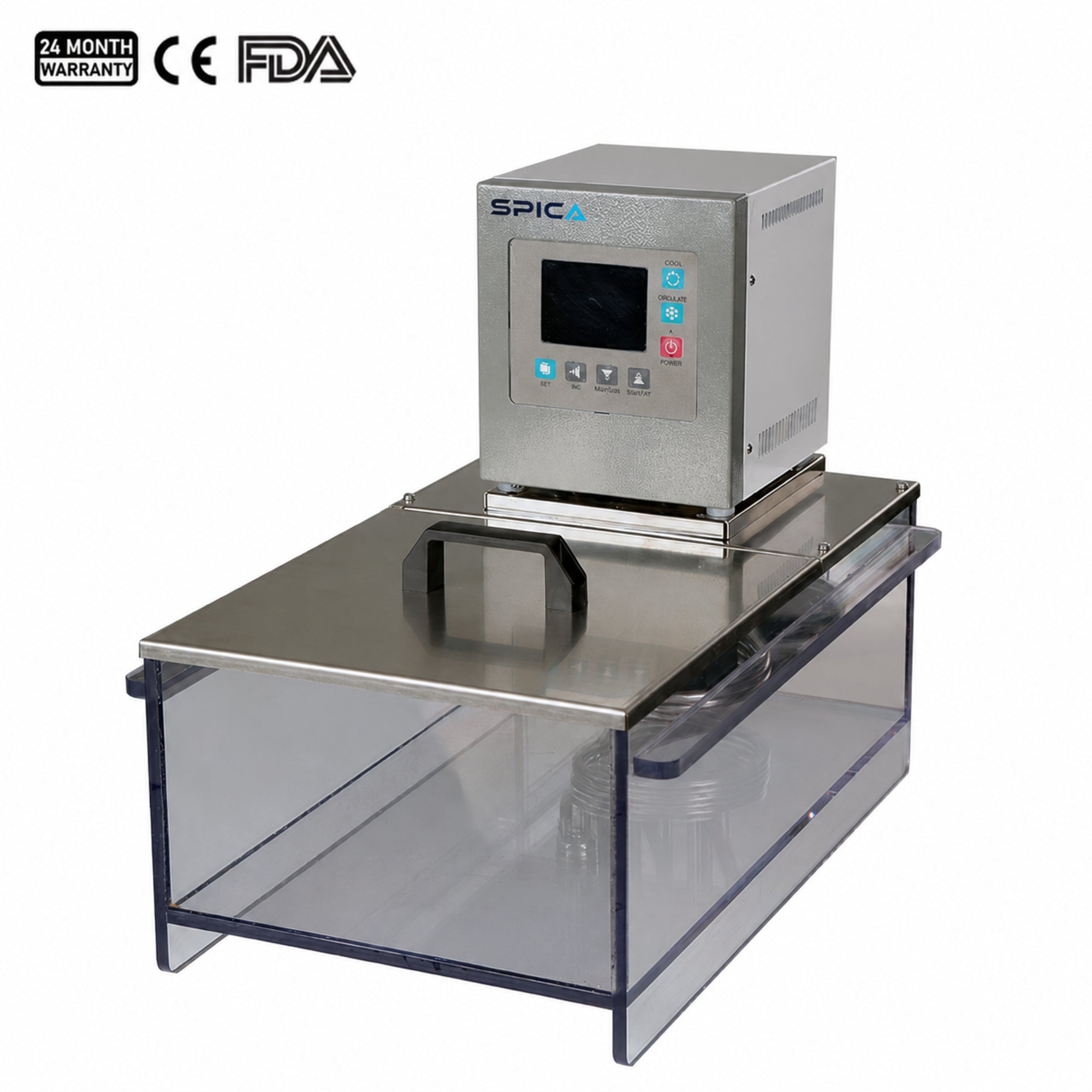 Transparent Water Bath - SKU sp-TWB-16 - SPICA