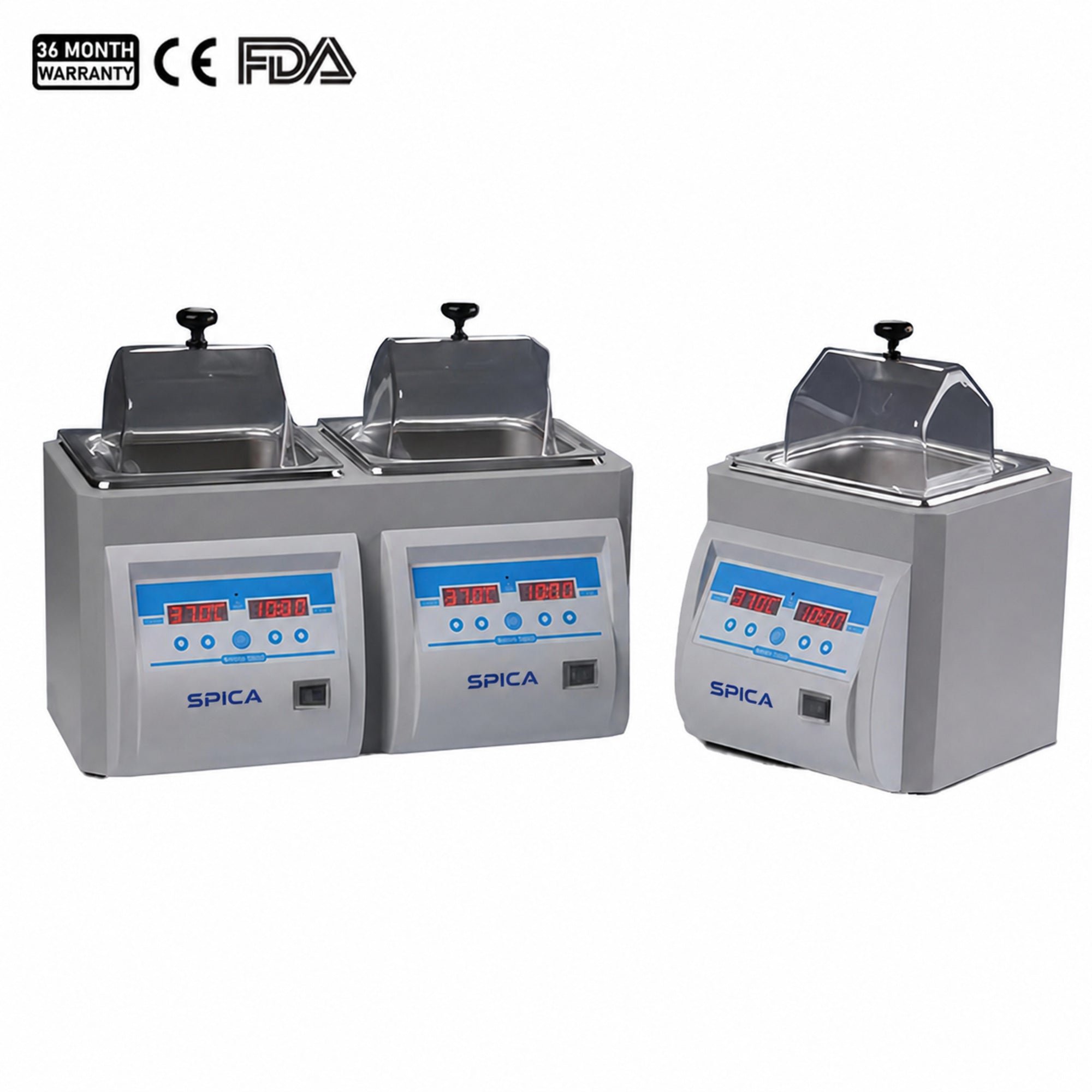 Thermostatic Water Bath - SKU sp-WB-1L1HII - SPICA