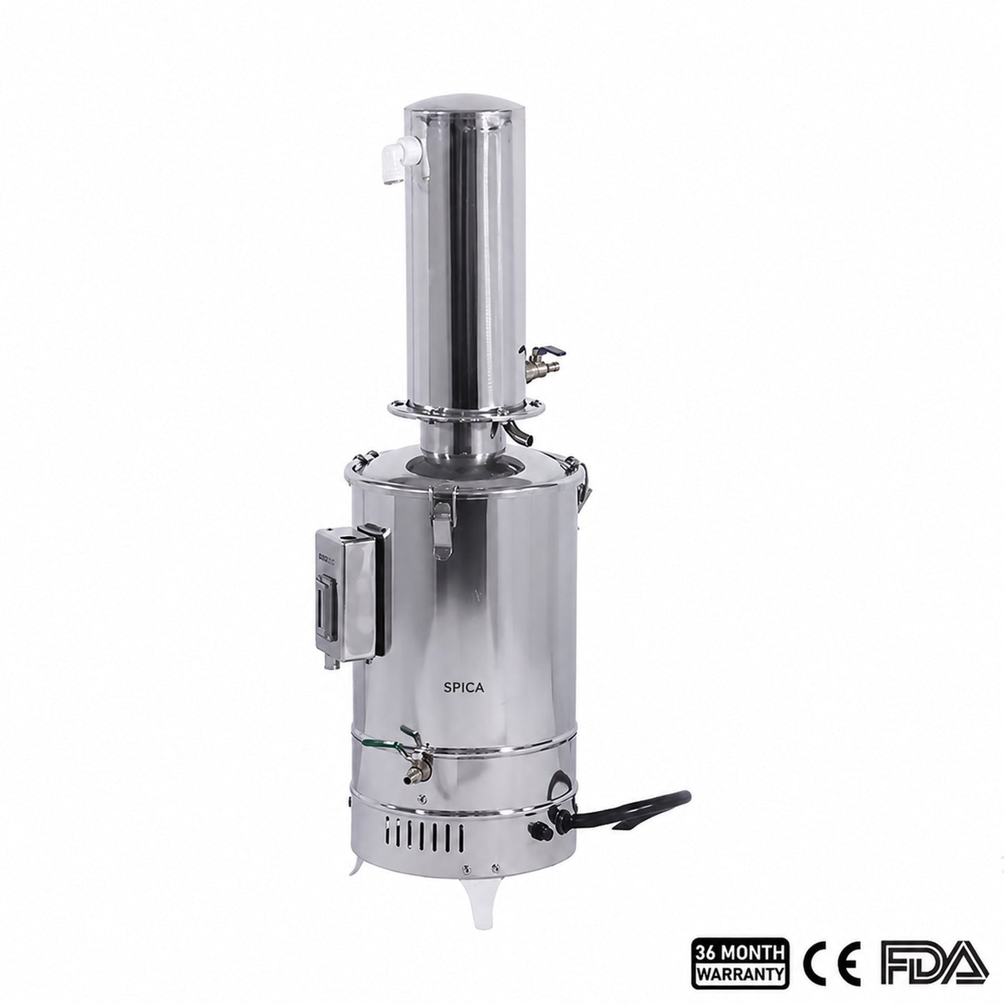 Auto-control Electric-heating Water Distiller - SKU sp-WD-A5I - SPICA