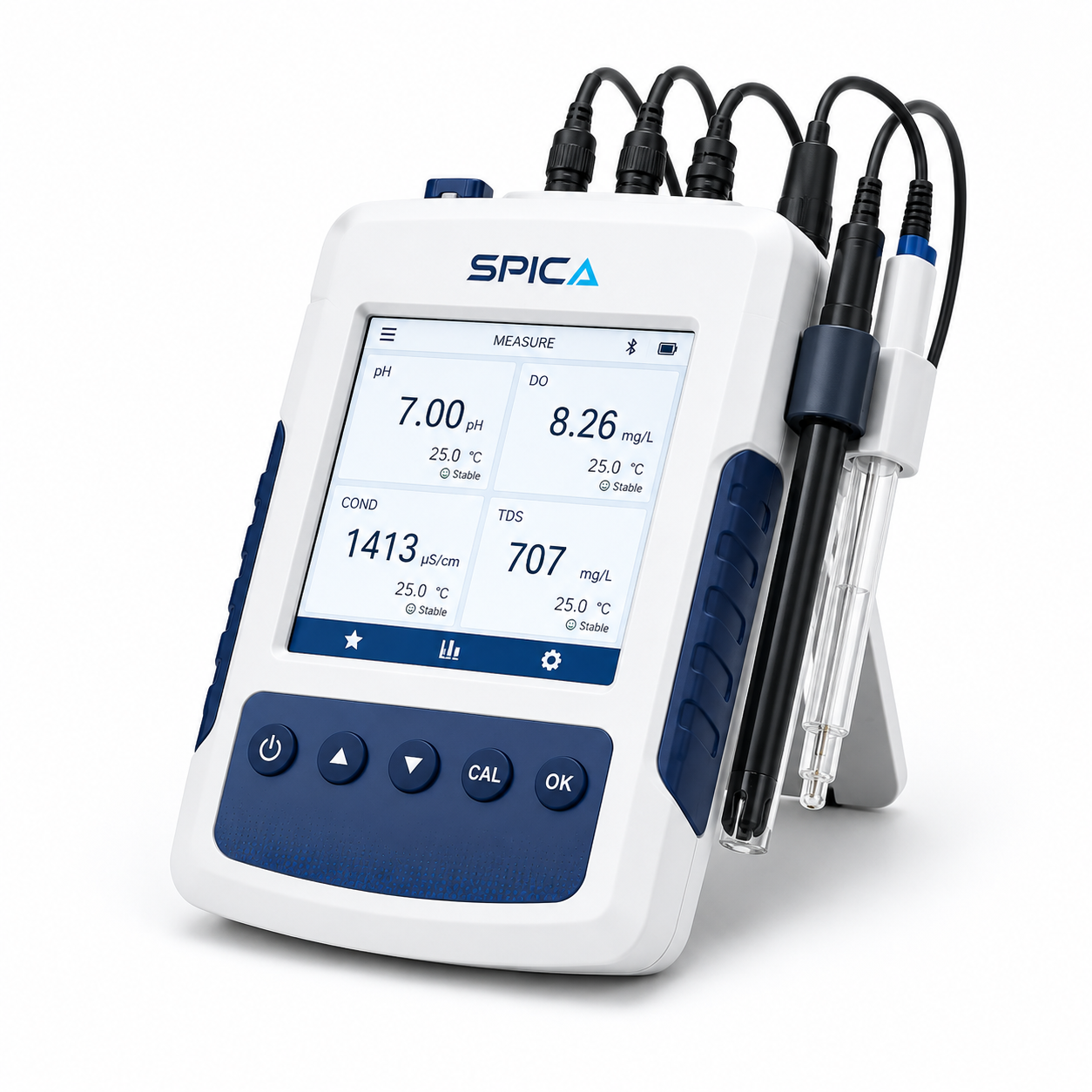 Portable Multiparameter Water Quality Meter - SKU sp-MWQ-P901 - SPICA