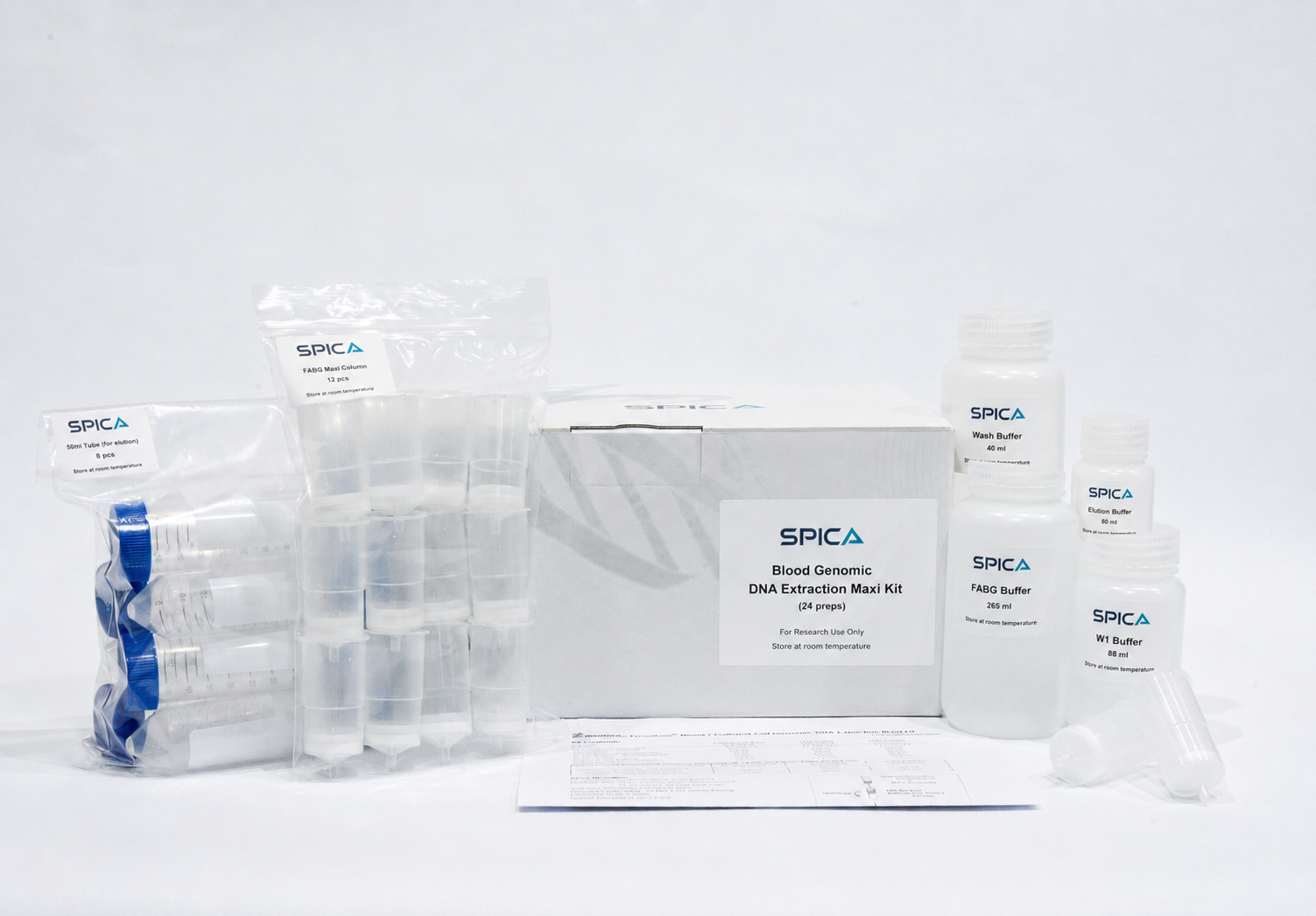 SPICA Blood Genomic DNA Extraction Maxi Kit