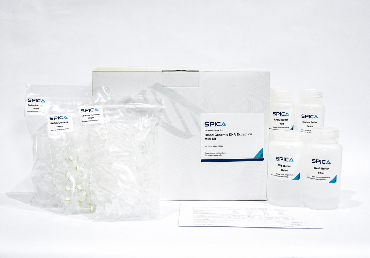 SPICA Blood Genomic DNA Extraction Mini Kit