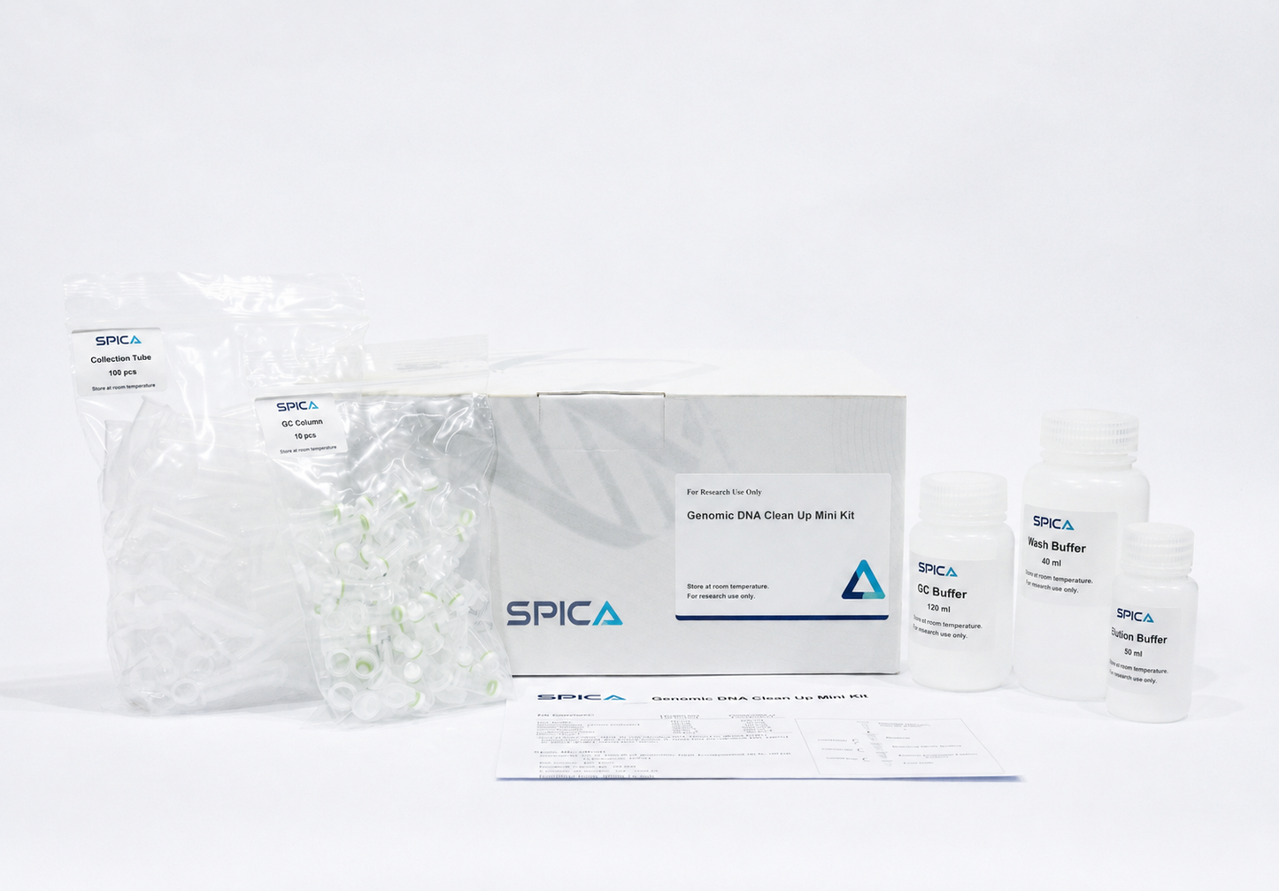 SPICA Genomic DNA Clean Up Mini Kit