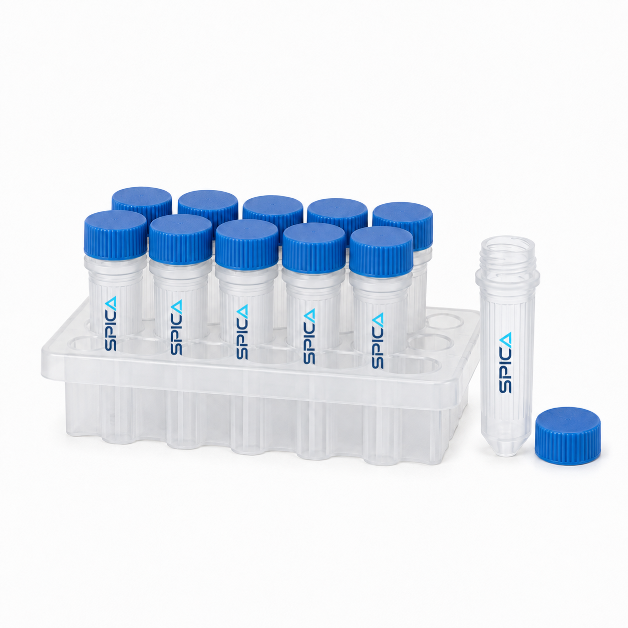O-ring less Screw Cap Tubes - SP-1394-050-SS-CS - SPICA