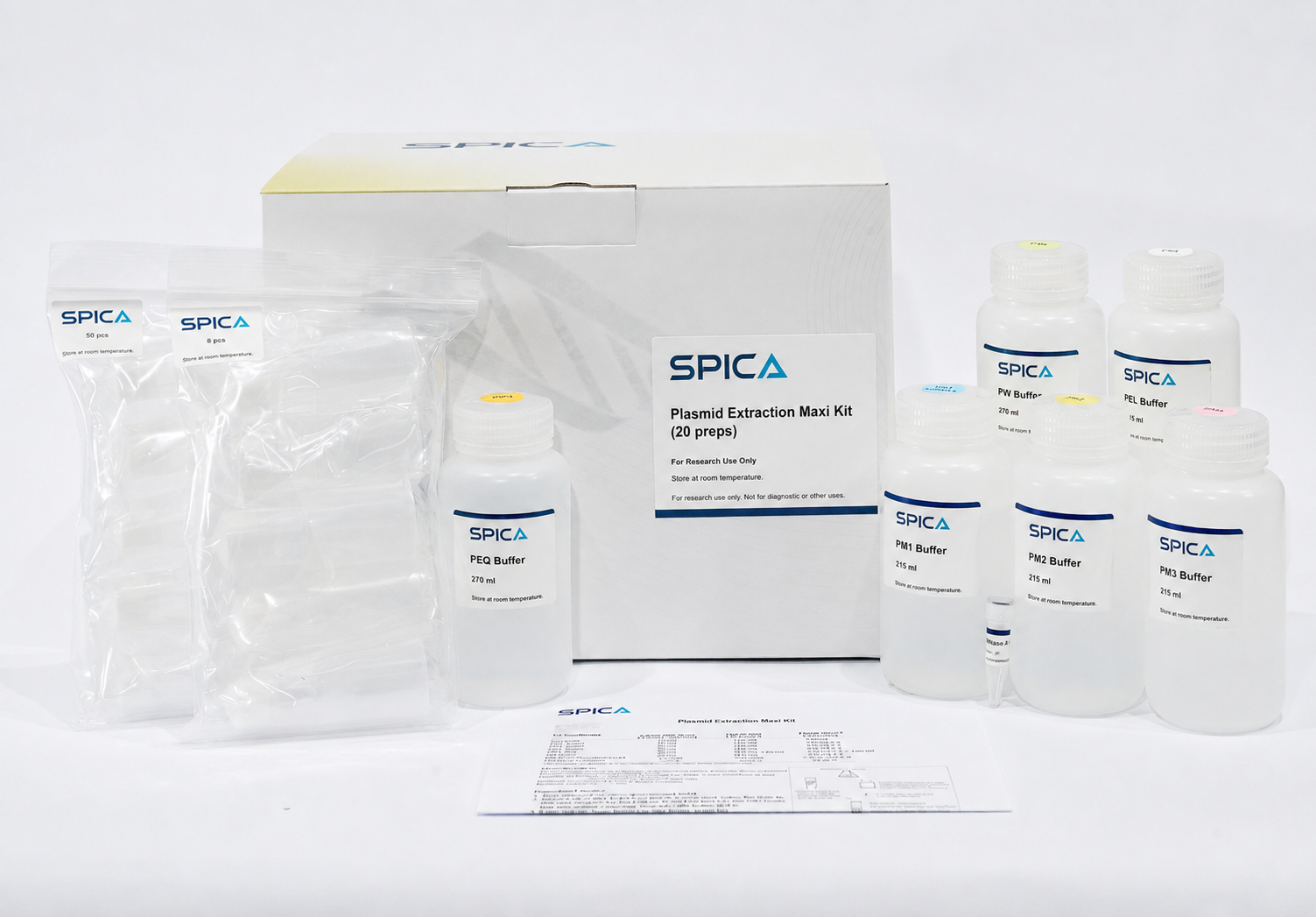 SPICA Plasmid Extraction Maxi Kit