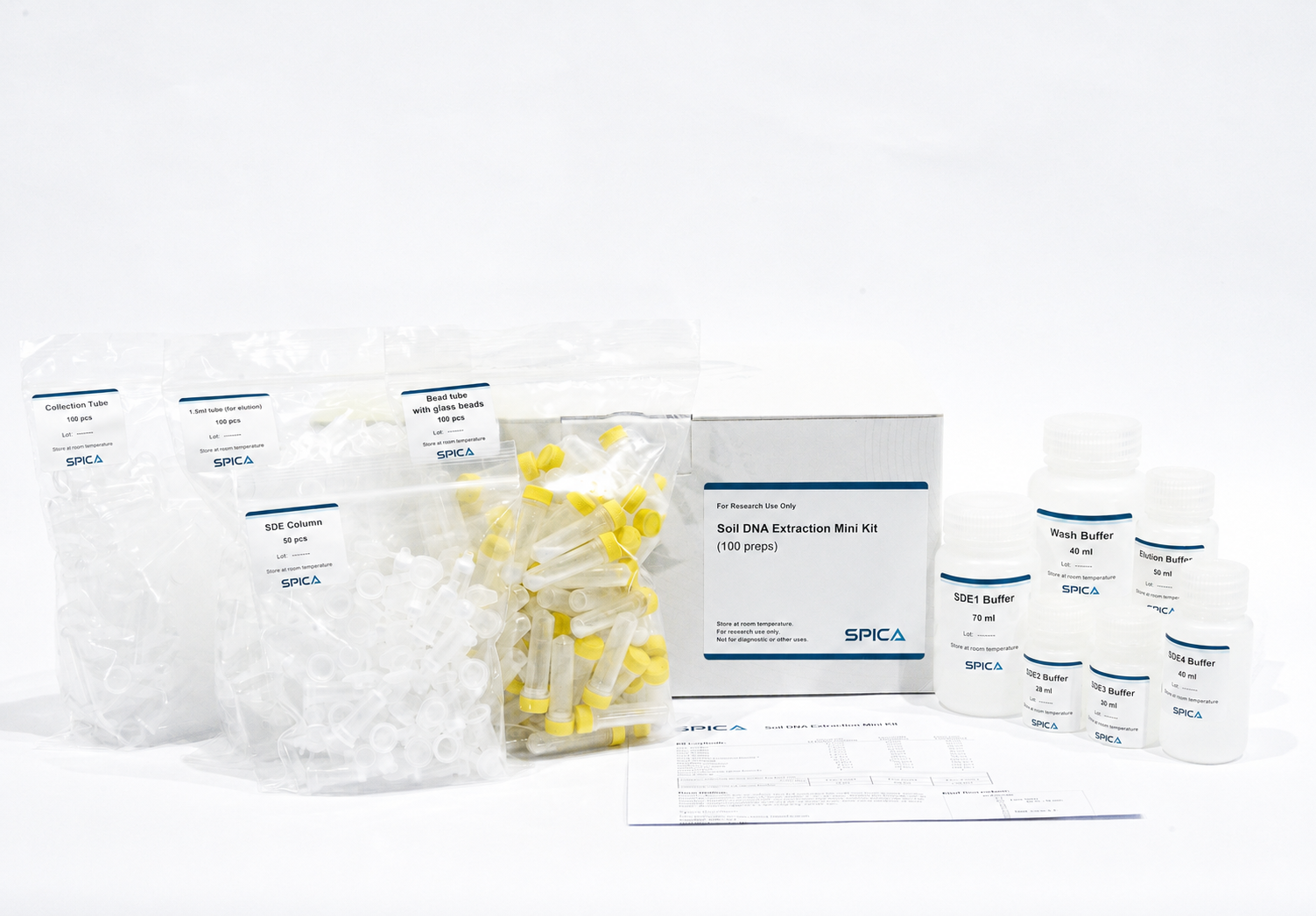 SPICA Soil DNA Extraction Mini Kit