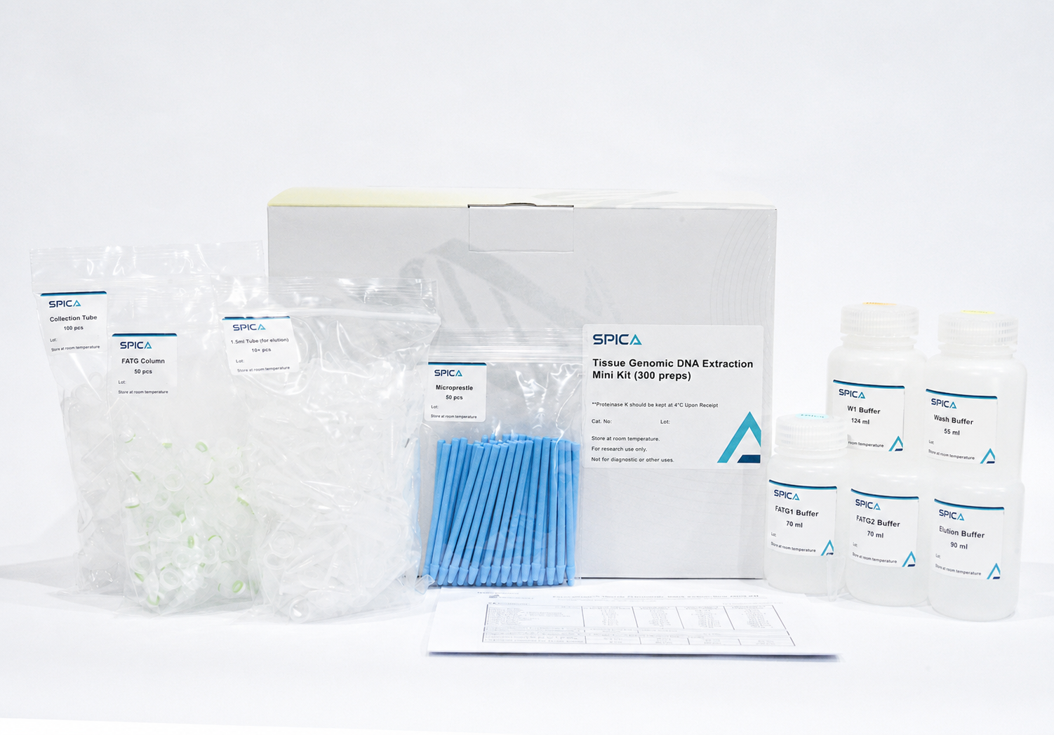 SPICA Tissue Genomic DNA Extraction Mini Kit