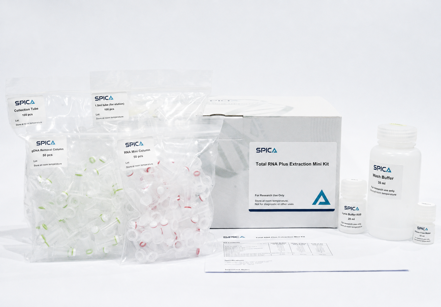 SPICA Total RNA Plus Extraction Mini Kit